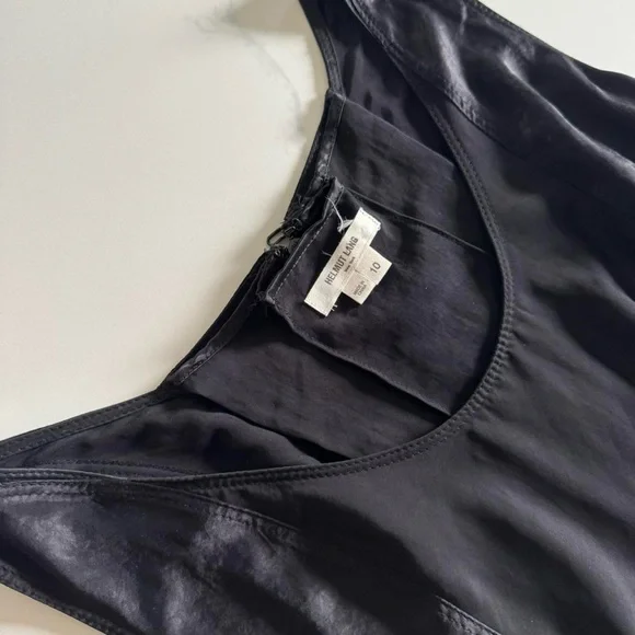 Helmut Lang - Black Tank Dress - SZ 10 - SZ Medium - Picture 4 of 7